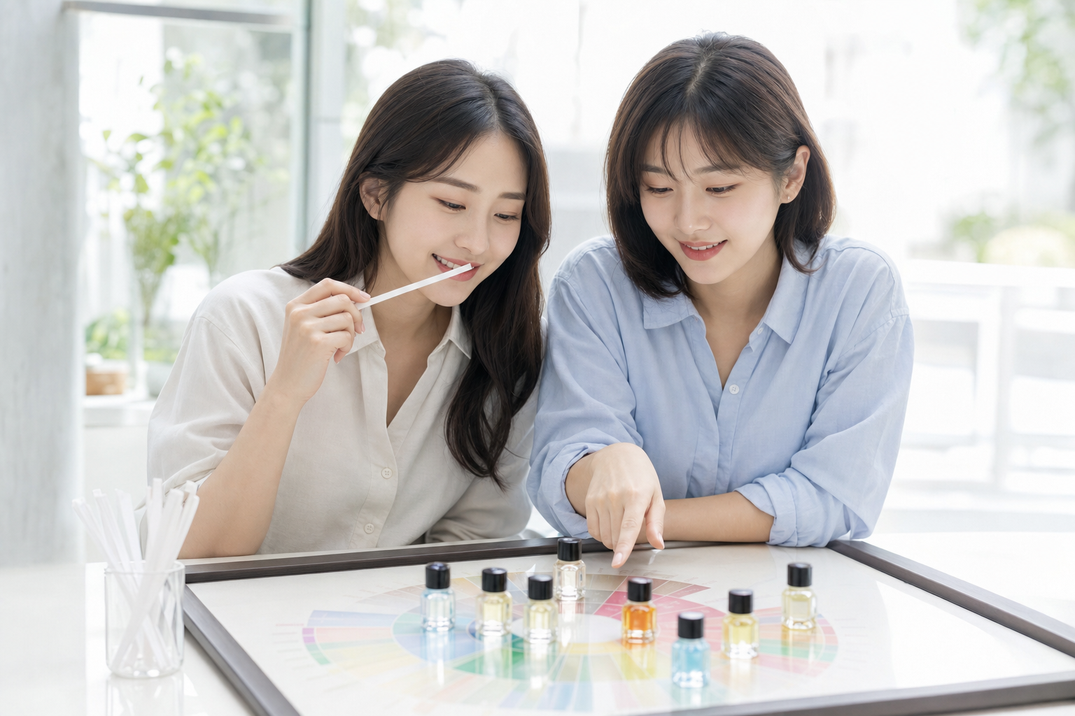향수 OEM 향료 처방 시향 선정